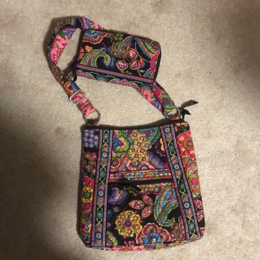 Brand New Vera Bradley Hipster and Turnlock Wallet